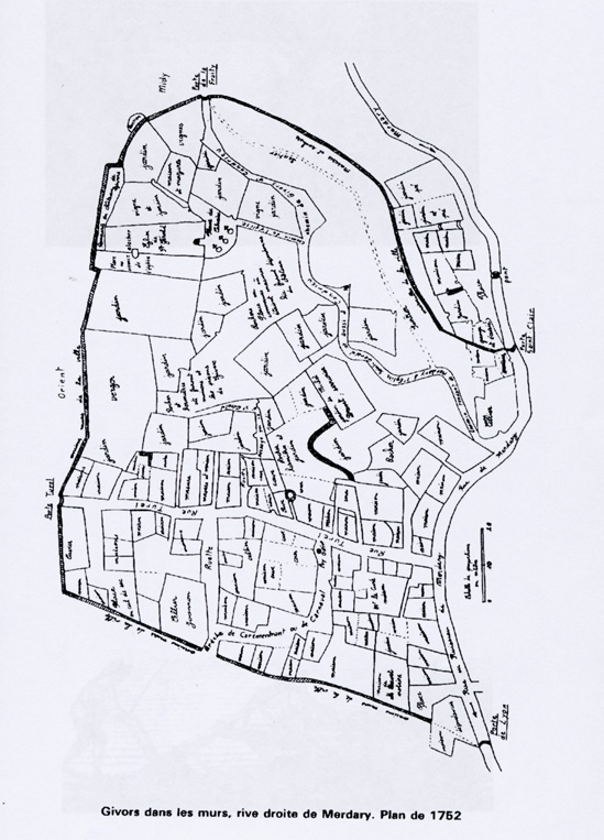 plan de givors en 1752
