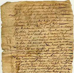 jugement contre Antoine Boud'huille du 1 octobre 1791