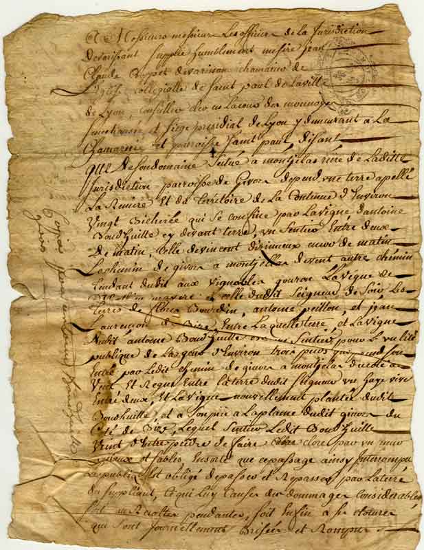 jugement contre antoine boud'huile octobre 1791