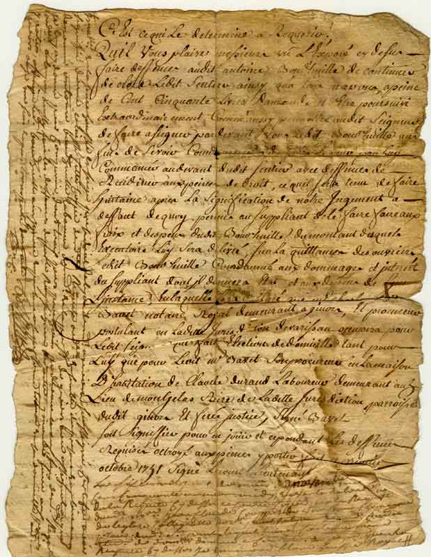 jugement contra antoine boud'huile du 1 octobre 1791