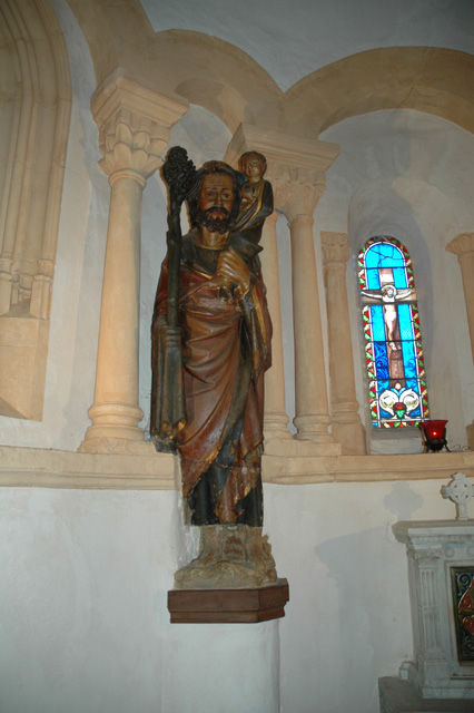 escapade beaujolais et pierres dores - charnay - saint christophe en bois du XIIIme sicle
