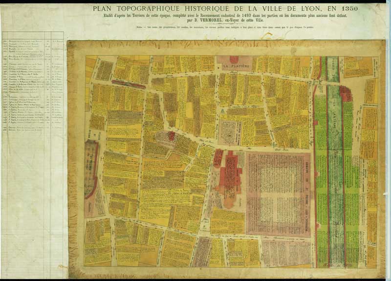 carte topographique de benot vermorel