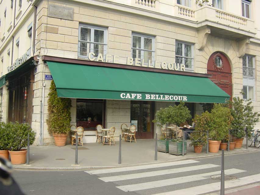 caf� bellecour, chez Pierre