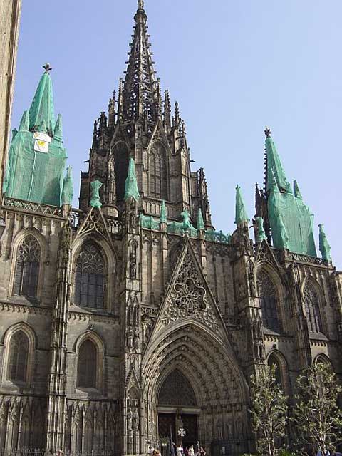 carnets de voyage espagne - la cathdrale gothique de barcelone