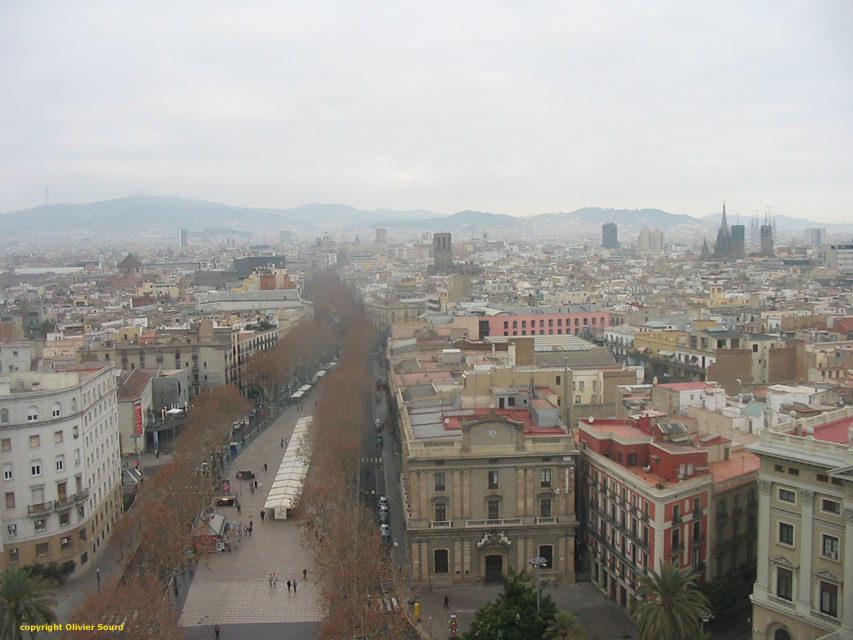 carnets de voyage espagne - barcelone - les remblas