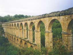 carnets de voyage espagne - la ville de Tarragone - les aqueducs romains ou pont du diable