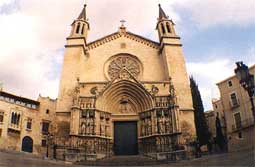 carnets de voyage espagne -  Villafranca de Penedes - basilique santa maria