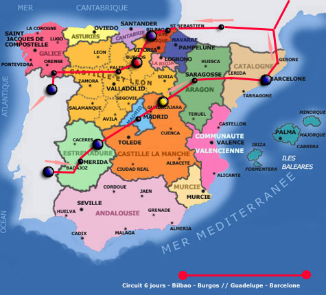 burgos carte espagne