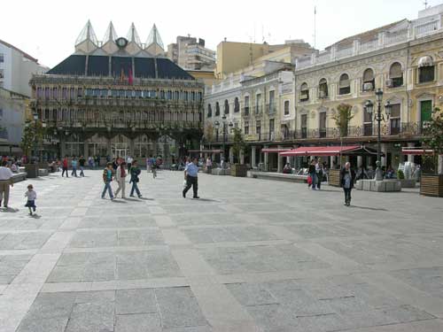 carnets de voyage espagne - ciudad real - la plaza mayor