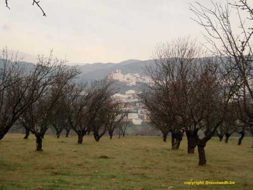 carnets de voyage espagne - el burgos dans la sierra de las Nieves