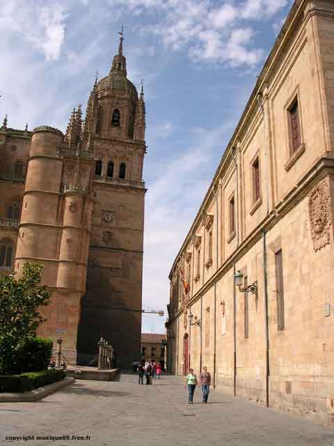 carnets de voyage espagne - salamanque - clocher de la cathdrale