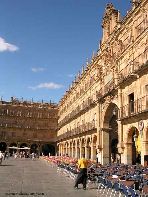 carnets de voyage espagne - salamanque - la plaza mayor