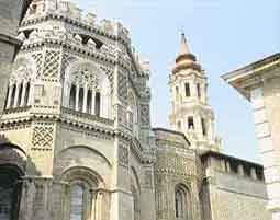 carnets de voyage espagne - saragosse - la cathedrale seo - abside
