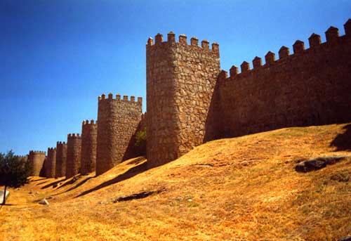carnets de voyage espagne - les fortifications d'Avila
