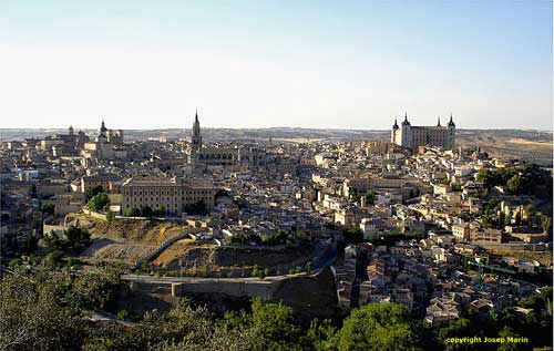 carnets de voyage espagne - vue gnrale de Tolde