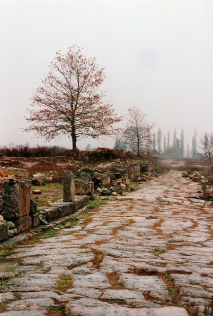 carnets de voyage grce - dion la voie romaine