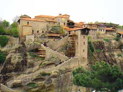 carnets de voyage grce - les mtores - megalo monasterio
