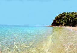 carnets de voyage grce - les plages de sable d'or du plion