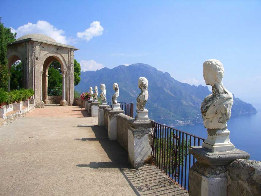 carnets de voyage italie - ravello - les jardins de la villa cimbrone