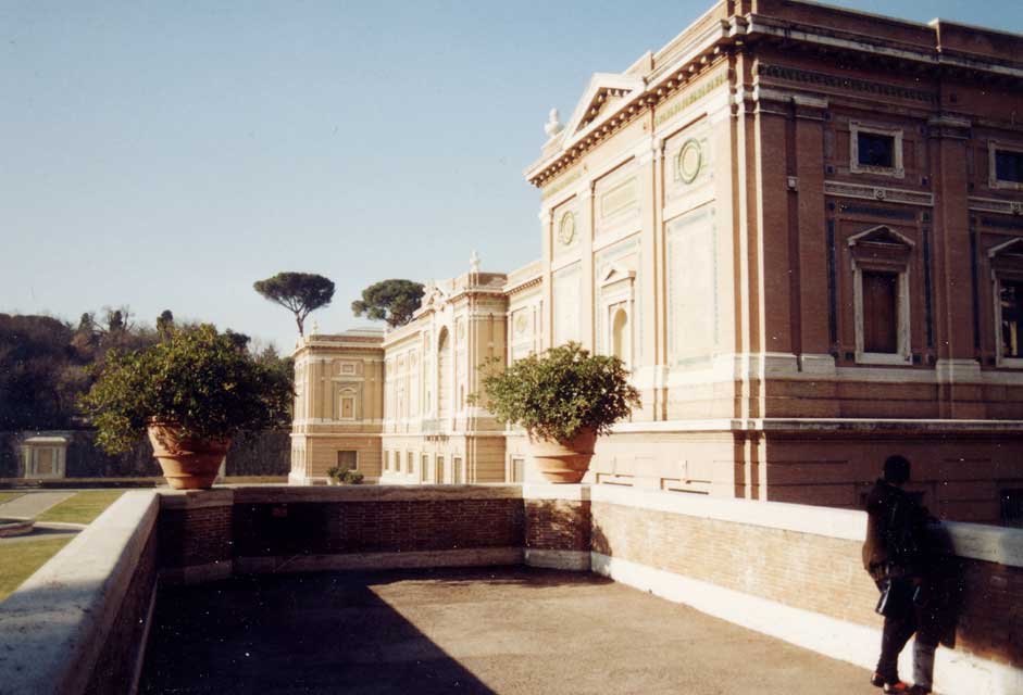 rome - chapelle sixtine et les jardins