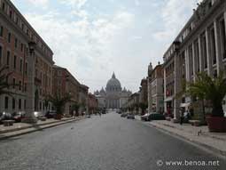 rome - le vatican - via della concilliazone