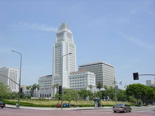 los angeles - downtown - city hall