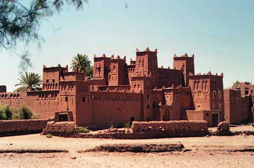 carnets de voyage maroc - skoura -   casbah amerhidil vallée du dadès
