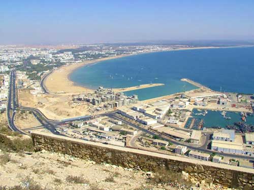 carnets de voyage maroc - agadir - la plage