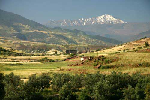 carnets de voyage maroc - les premiers contreforts de l'atlas 