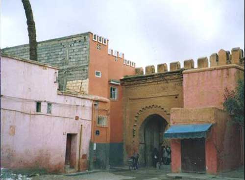 carnets de voyage maroc - taroudannt - entre de la kasbah