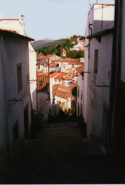 Portugal - Alentejo - Castelo-de-Vide -ruelles