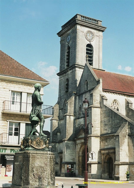 statue de napolon - brienne le chateau