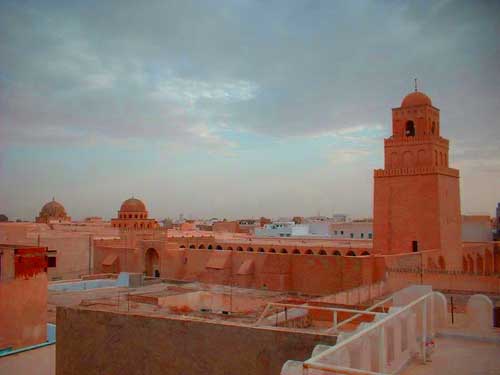 carnets de voyage tunisie - kairouan - la grande mosquée