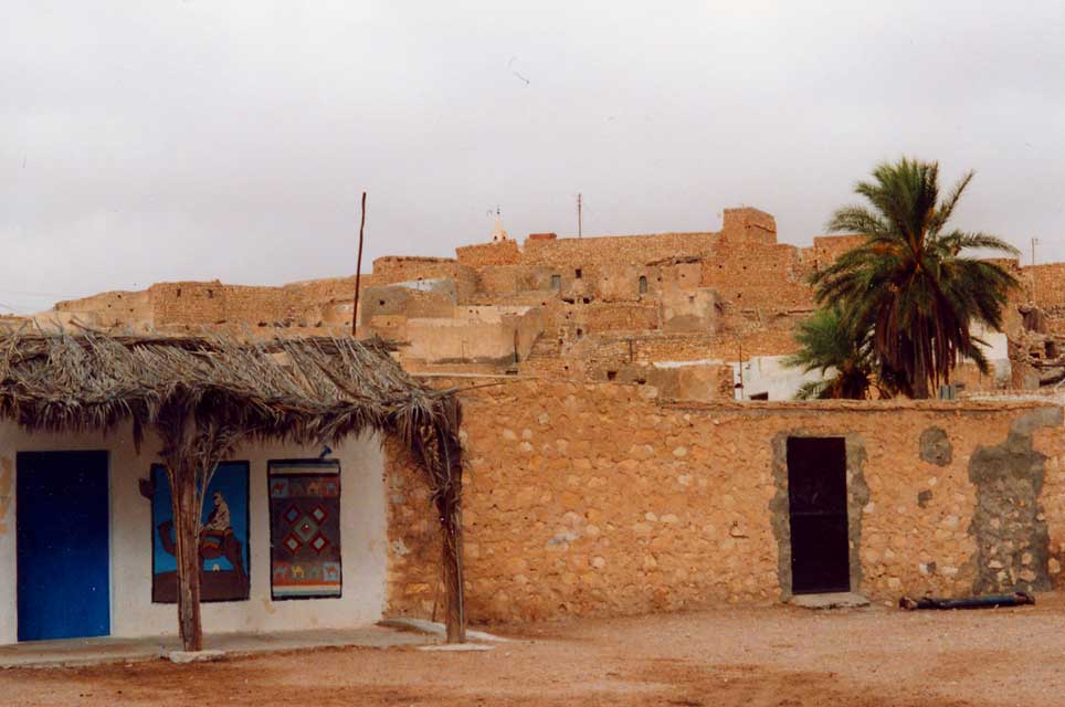 tunisie - maisons du village de toujane