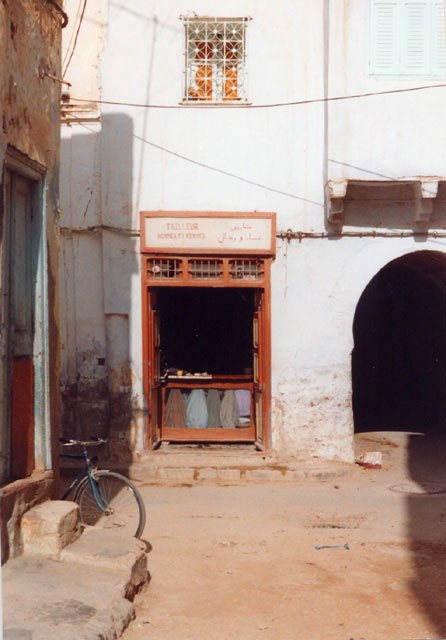 tunisie - tunis - quartier de sidi bou-sad