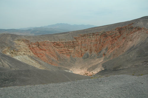 carnets de voyage usa - circuit californie et nevada - Ubehebe Crater