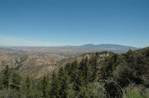 carnets de voyage usa - circuit californie et nevada - traverse de la sierra madre entre ojai et ventucopa