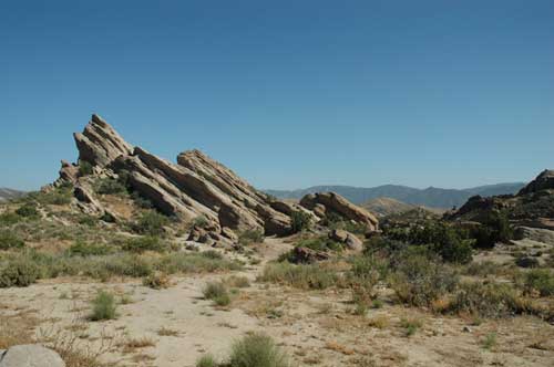 carnets de voyage usa - circuit californie et nevada - agua dulce - les vasquez rocks