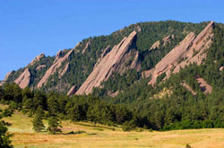 Les Flatirons de Boulder - Colorado