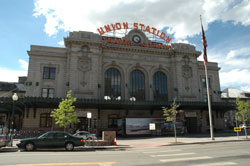 Union Station de Denver dans le quartier historique