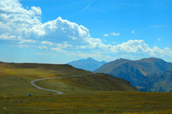 Estes Park Colorado - la route us34 vers Alpine Visitor