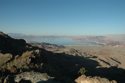 carnets de voyage usa - circuit californie et nevada - las vegas - randonne sur les hauteurs de Boulder City