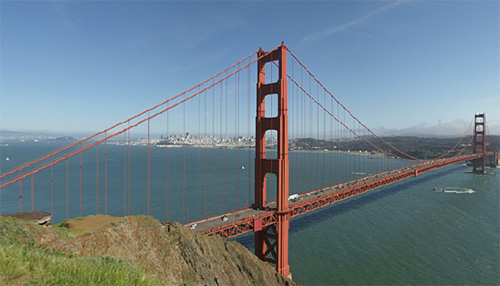 pacific coast - golden gate san francisco