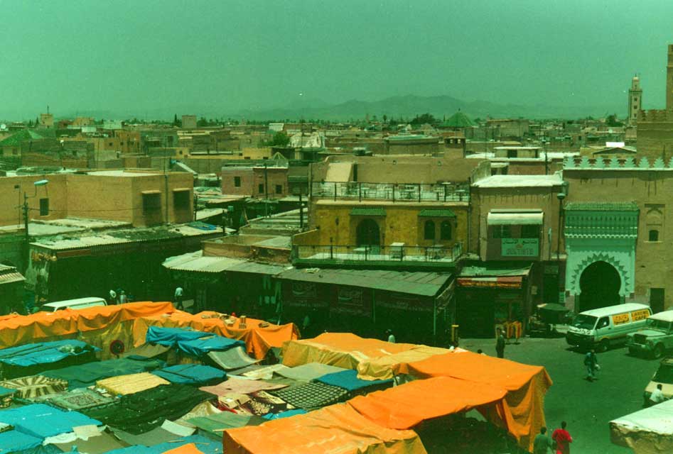 Carnets et photos de voyage - Aux portes du désert - Marrakech