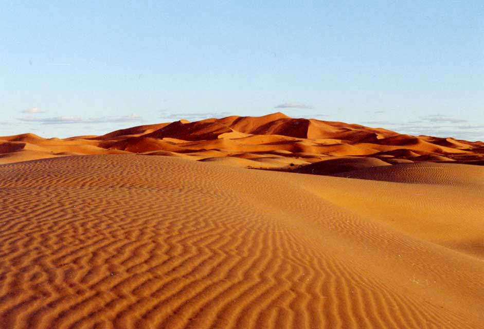 Carnets et photos de voyage Maroc - grand boucle - merzouga - dunes