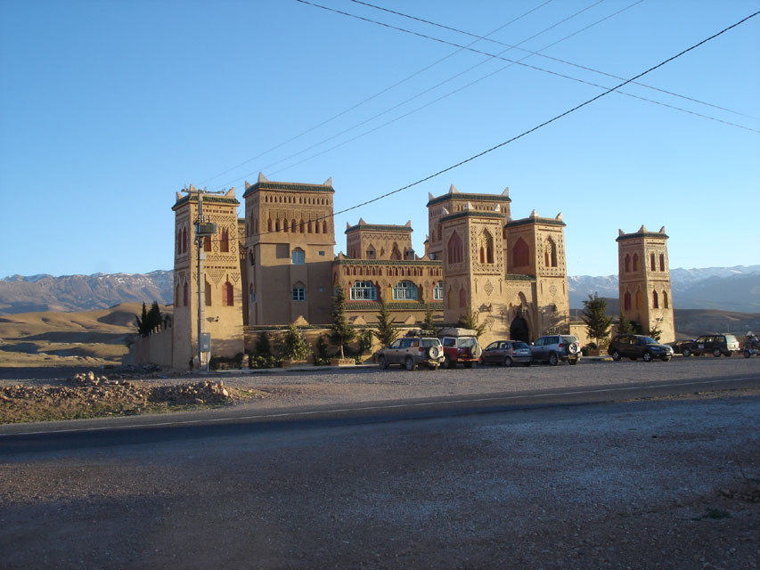 Carnets et photos de voyage Maroc - grand boucle - midelt - hotel