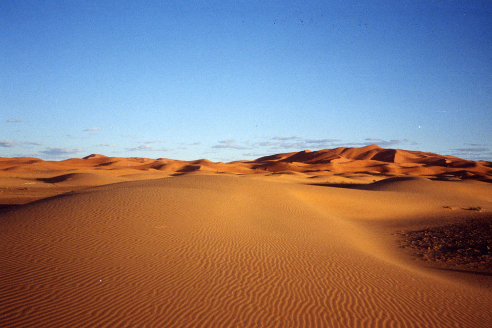 Carnets et photos de voyage - Aux portes du désert - Merzouga