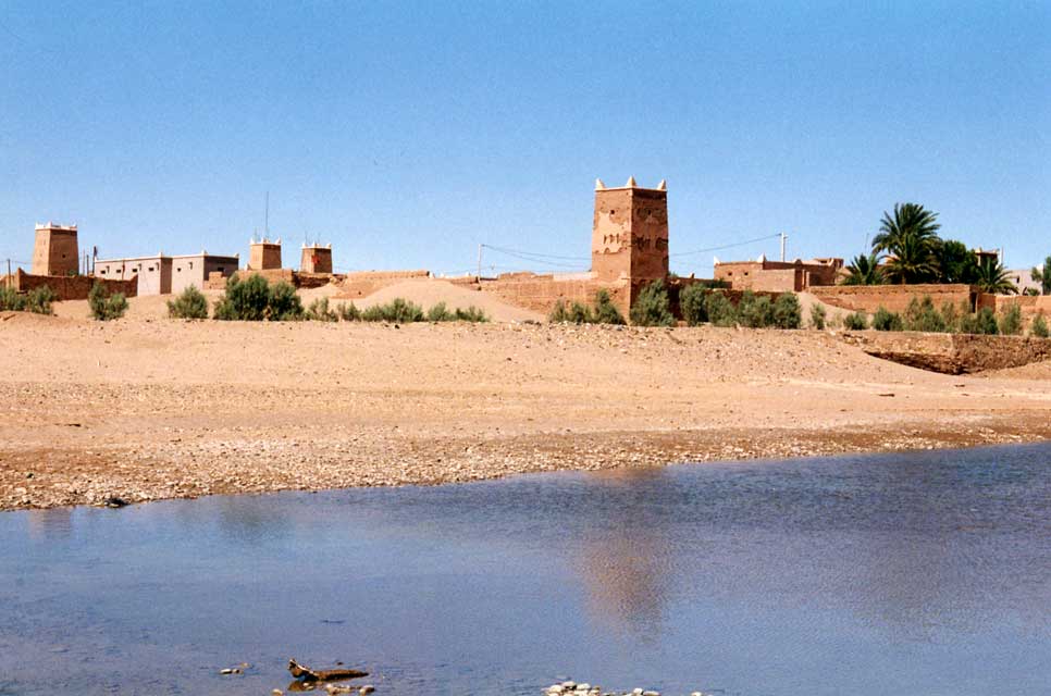 Carnets et photos de voyage - Aux portes du désert - mhamid - le Draa