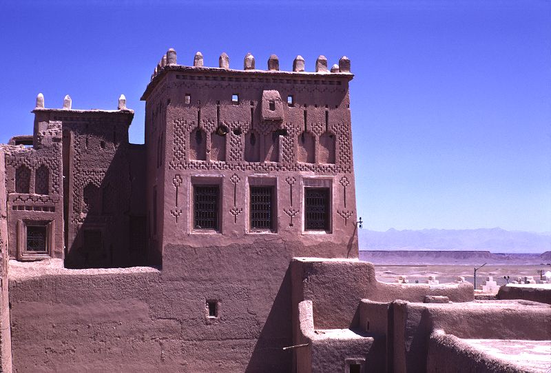 Carnets et photos de voyage - Aux portes du désert - ouarzazate - kasbah