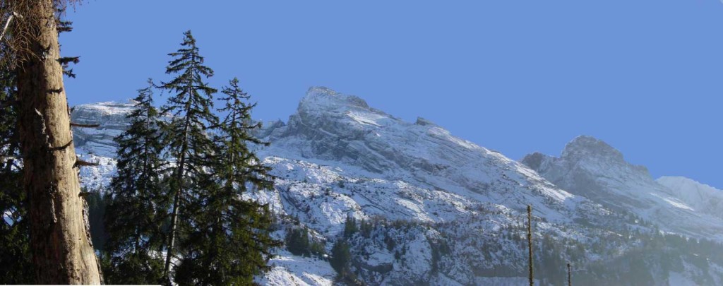 Le Chalet des troncs, au pieds des Aravis : les randonnées